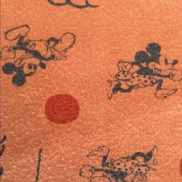 Mickey Mouse vintage style tropical coral onesie - Picture 3 of 5